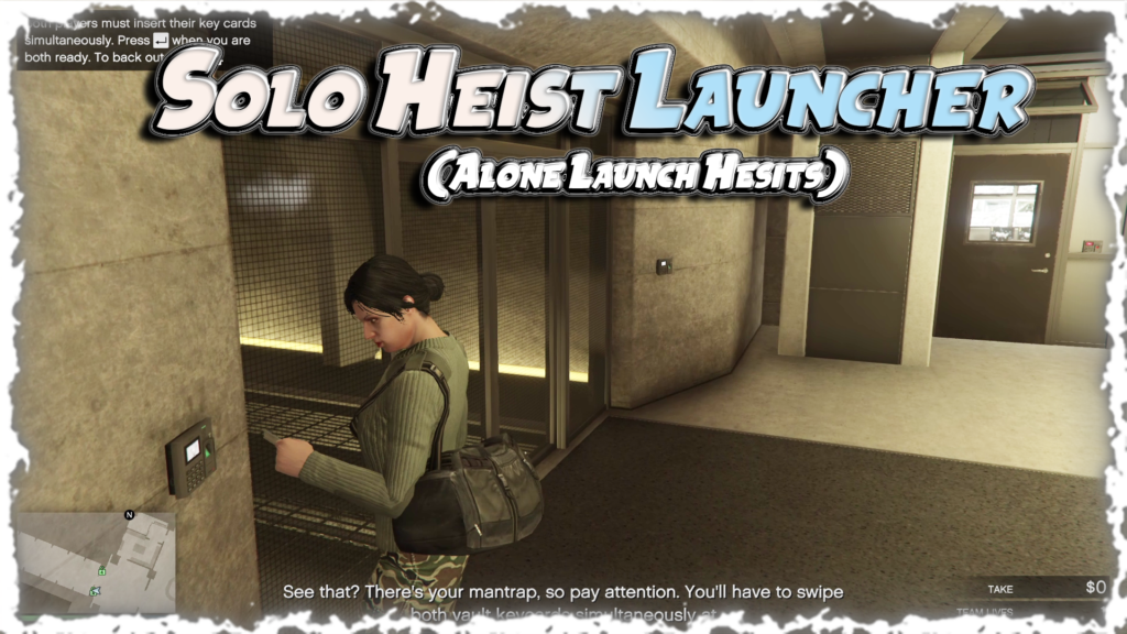 GTA V Solo Launcher & Casino Door Opener Script for Kiddions Mod Menu 1.0.1