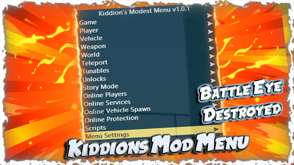 Kiddions v1.0.1 Updated for Agents of Sabotage DLC