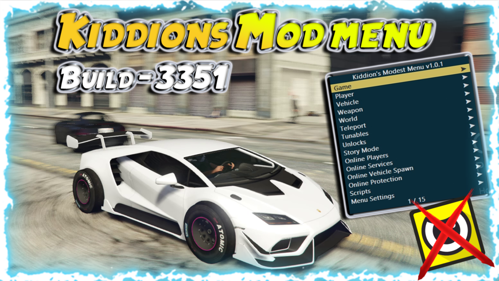 Kiddions Mod Menu v1.0.1 Battle Engine Bypassed Updated for Latest DLC GTA V 1.69