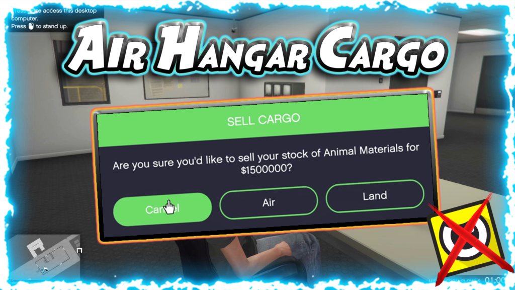 Air Hangar Cargo $150 Million Script for Yim 1.0.1 for GTA 5 1.69 UPDATED