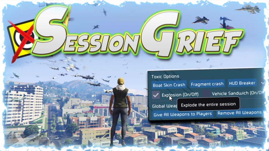 Session Grief Players With Jets and Crash Lobby Script for Yim with Battleye Disabled + FSL