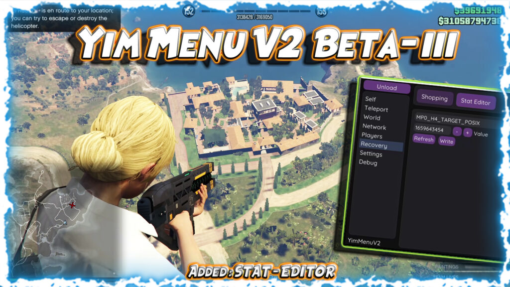 Yimv2 Beta – III for Enhanced GTA 5 With FSL Added for 1.70 DLC Update Yimv2 Beta 3