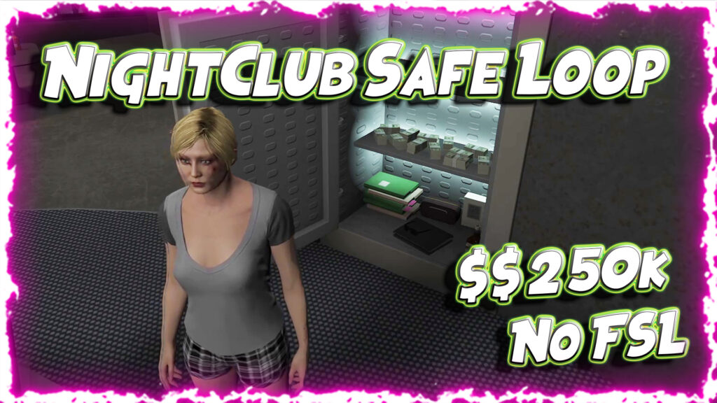Yimv2 NightClub Safe Loop 250K / 2 Sec for Enhanced GTA 5 No FSL Save Directly in Cloud Servers