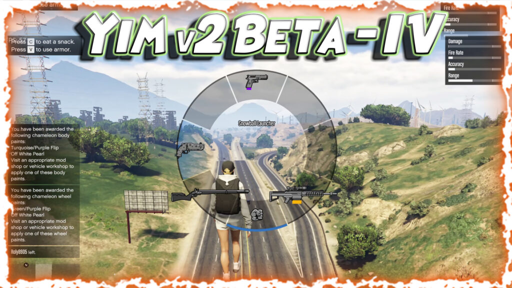 Yim for Enhanced Beta – IV for GTA V 1.70 DLC